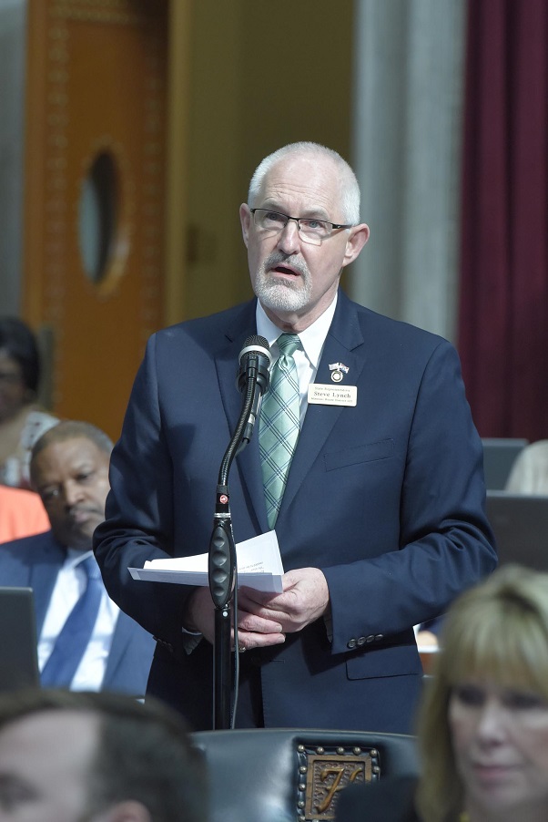 Representative Steve Lynch (photo; Tim Bommel, Missouri House Communications)